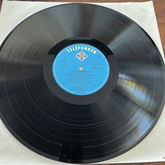 Haydn Edition XIII 6 Flötentrios Op. 100 6 Flötenquartette Op 5 2xLP Telefunken - Picture 7 of 9